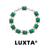 Green Diamond Bracelet