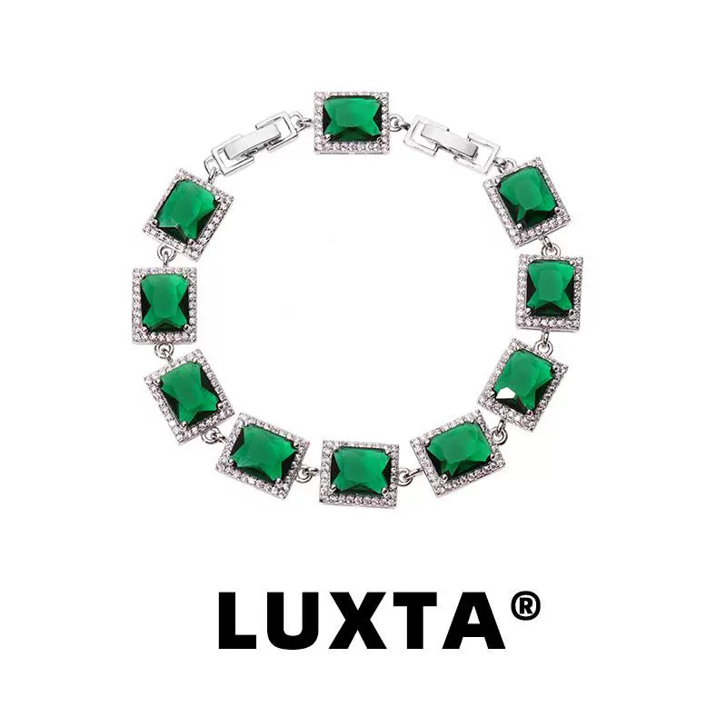 Green Diamond Bracelet
