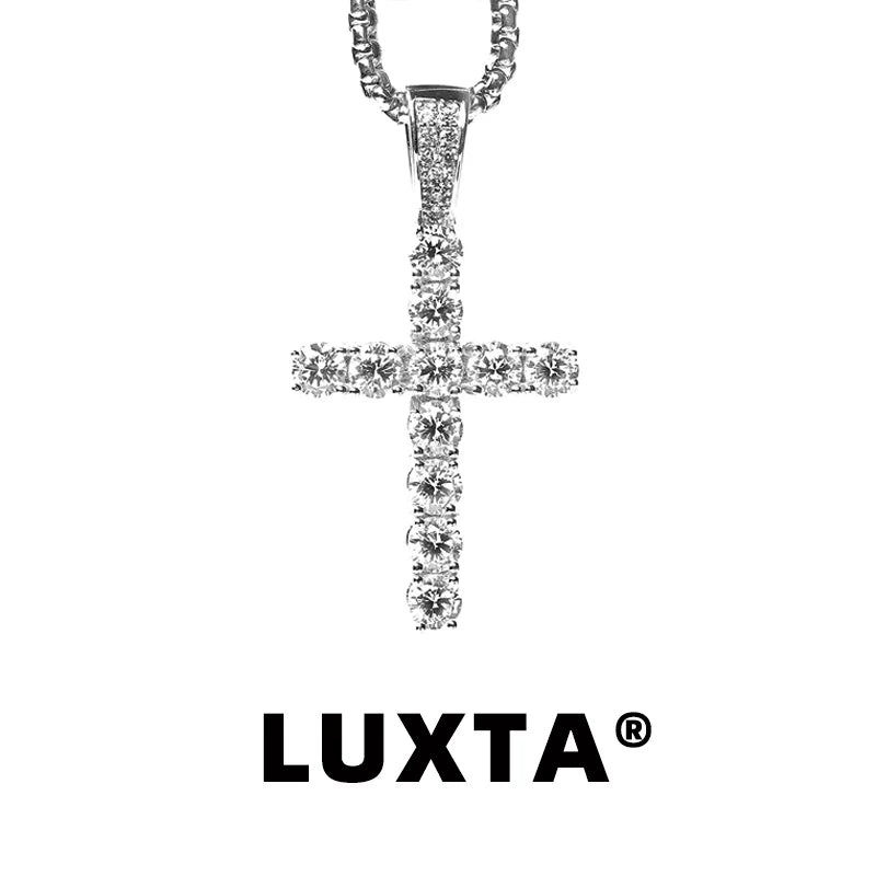 Ice Cross Necklace