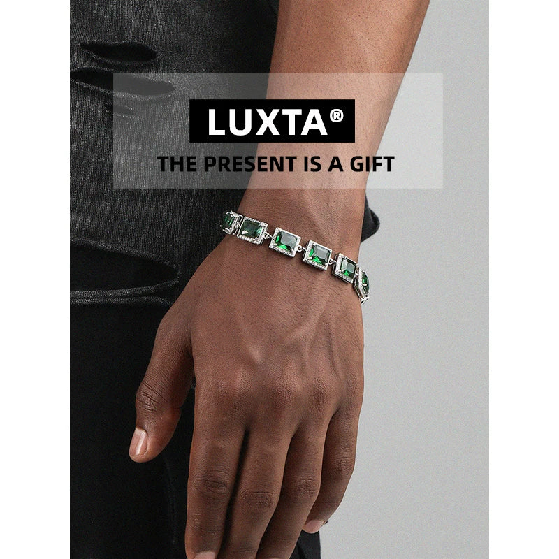Green Diamond Bracelet