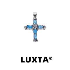 Blue Cross Pendant