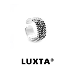 S925 Sterling Silver Cuban Ring