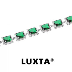 Green Diamond Bracelet