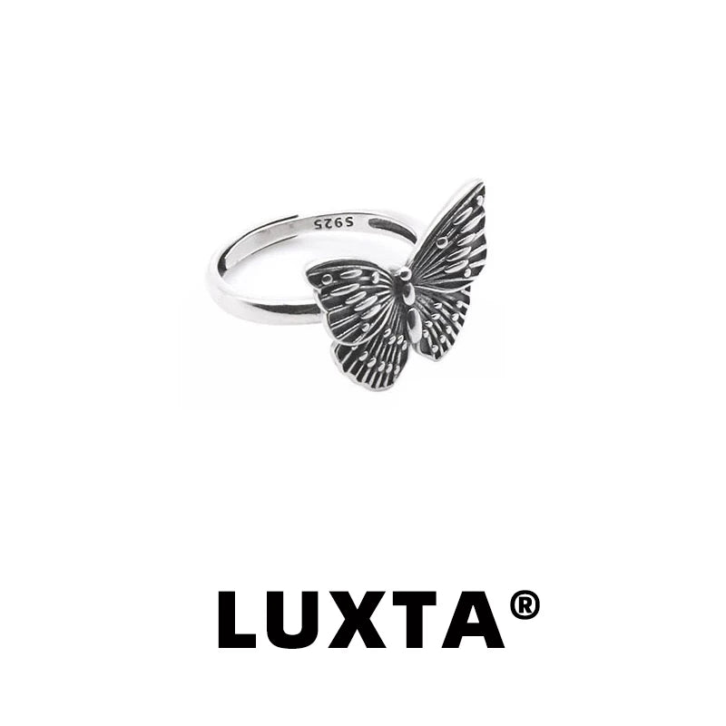 Silver Butterfly Ring