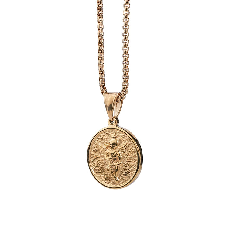 Golden Angel Pendant