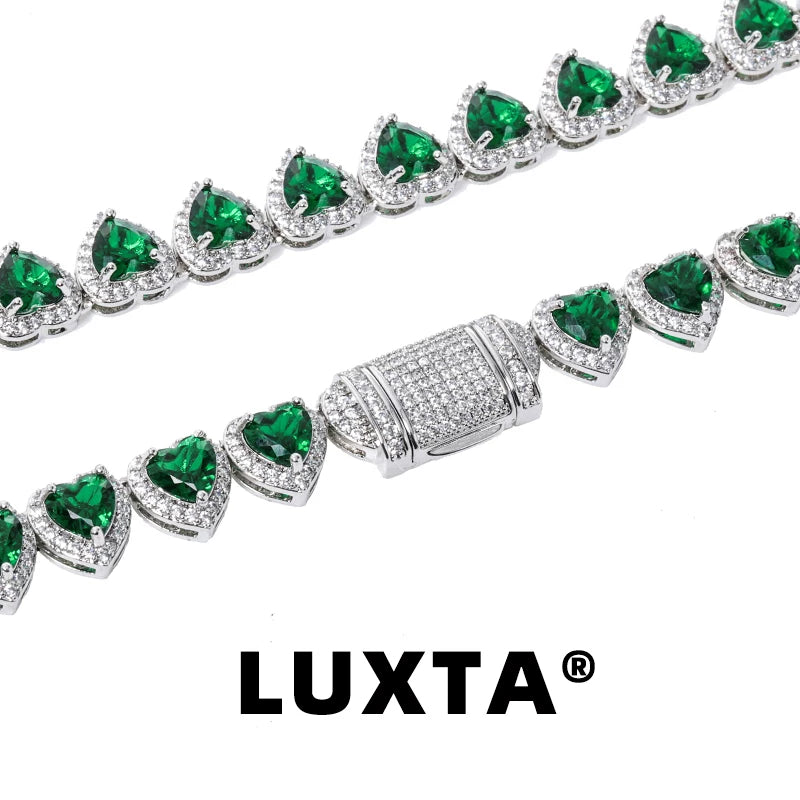 Love Green Diamond Necklace