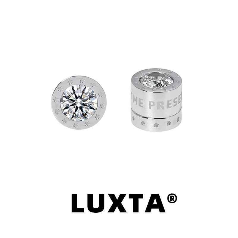 Non-pierced Diamond Stud Earrings
